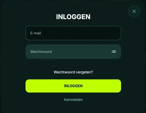 Inloggen BetNjet